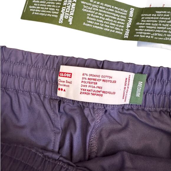 GLOBE Brand Shorts Organic Swell Poolside Drawstring NWT‎ Explorers sz Medium - Picture 3 of 5